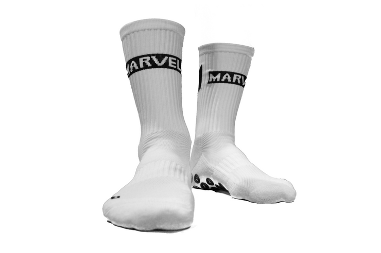 Grip Sock - White – Marvel Grip Socks